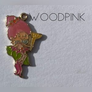 Mattel Vintage Herself the Elf Friendship charms, collectible nostalgia, pink